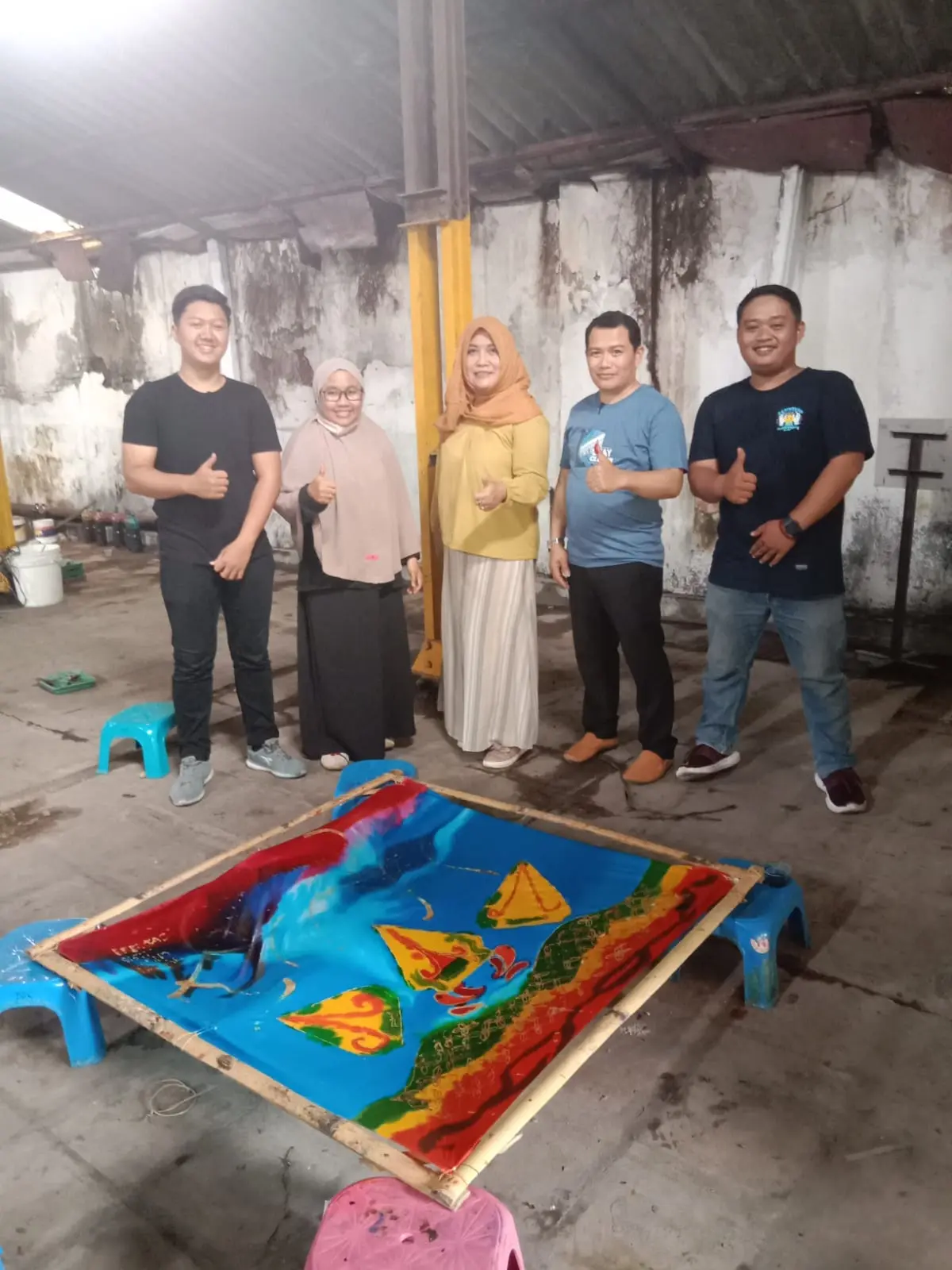Pelatihan membatik mahasiswa UNIBA(11)